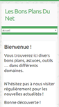 Mobile Screenshot of bons-plans-du-net.fr